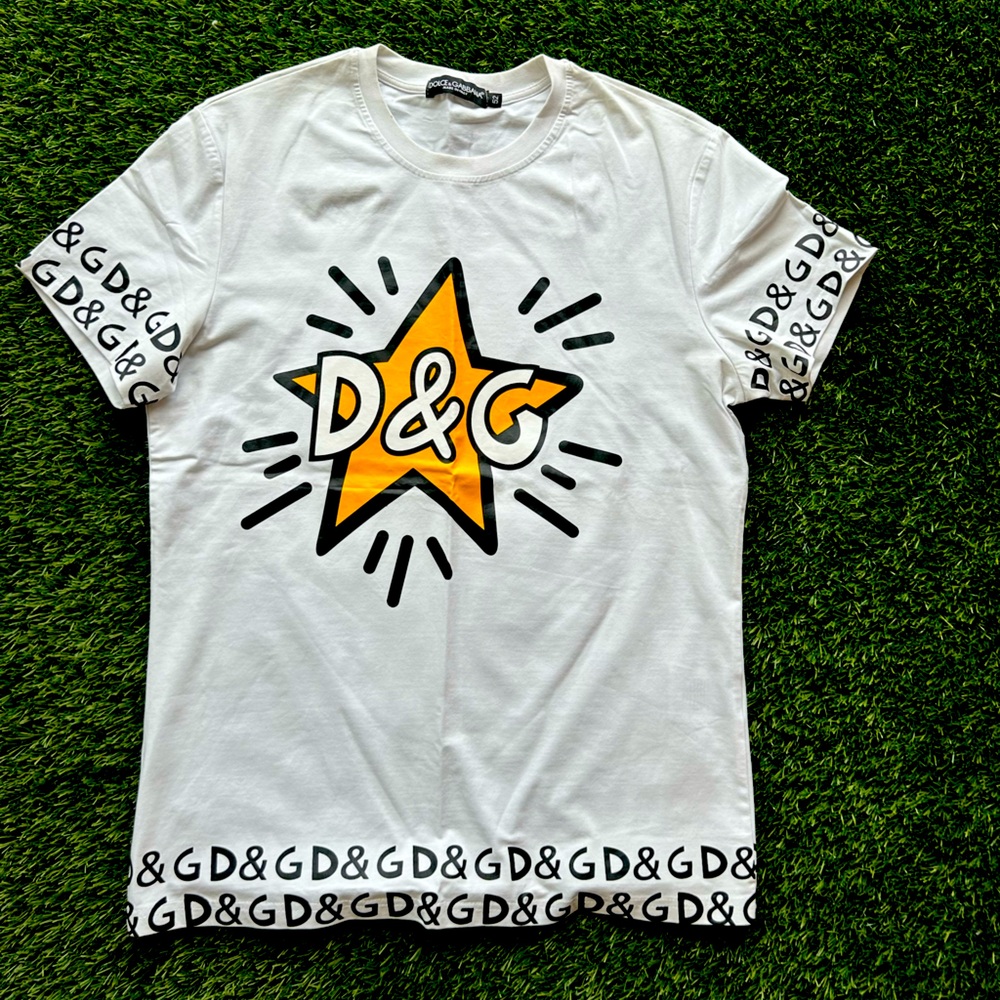 Dolce & Gabbana
Medium 
Worn once 
White,Yellow& black